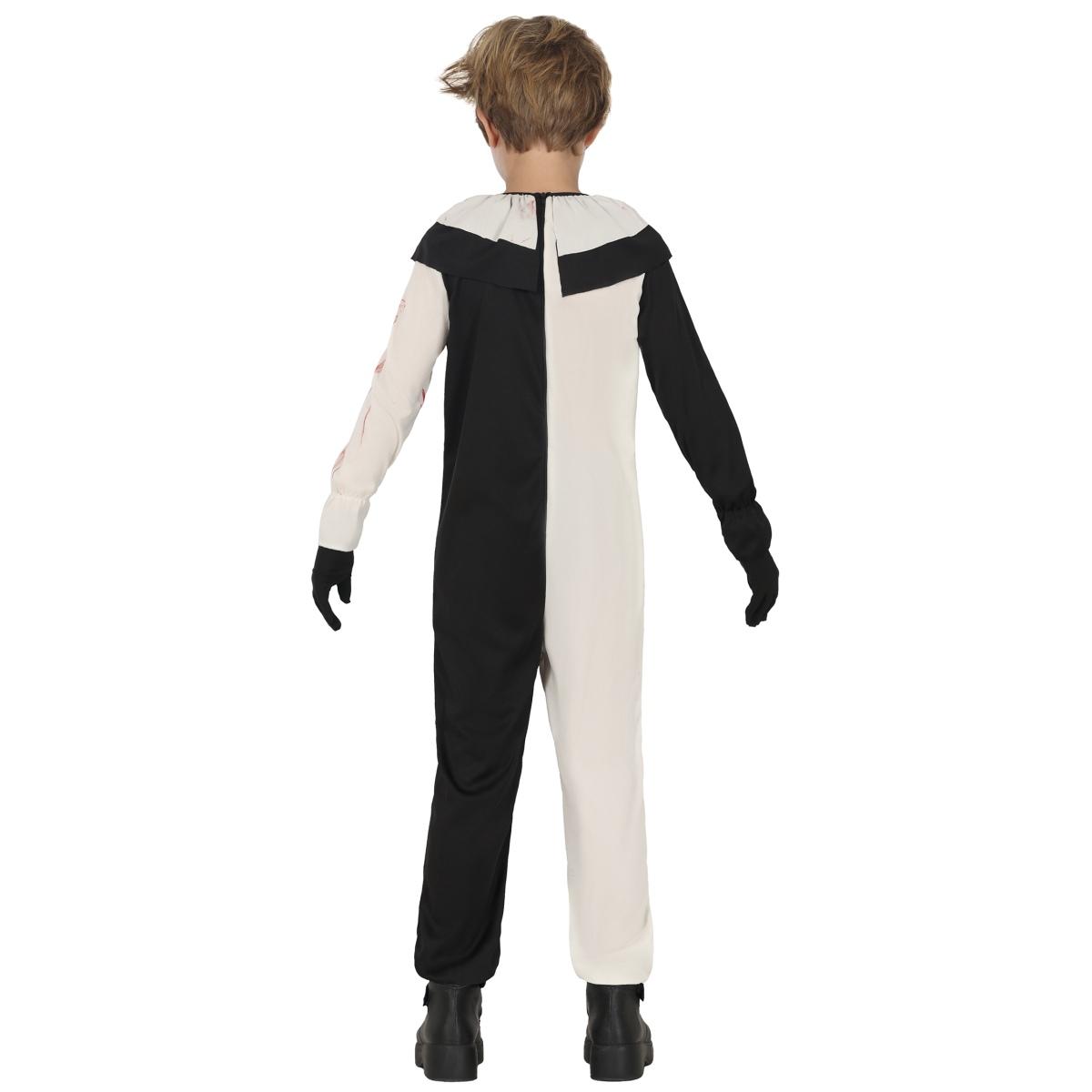 Costume clown terrificante terrifier bianco nero
