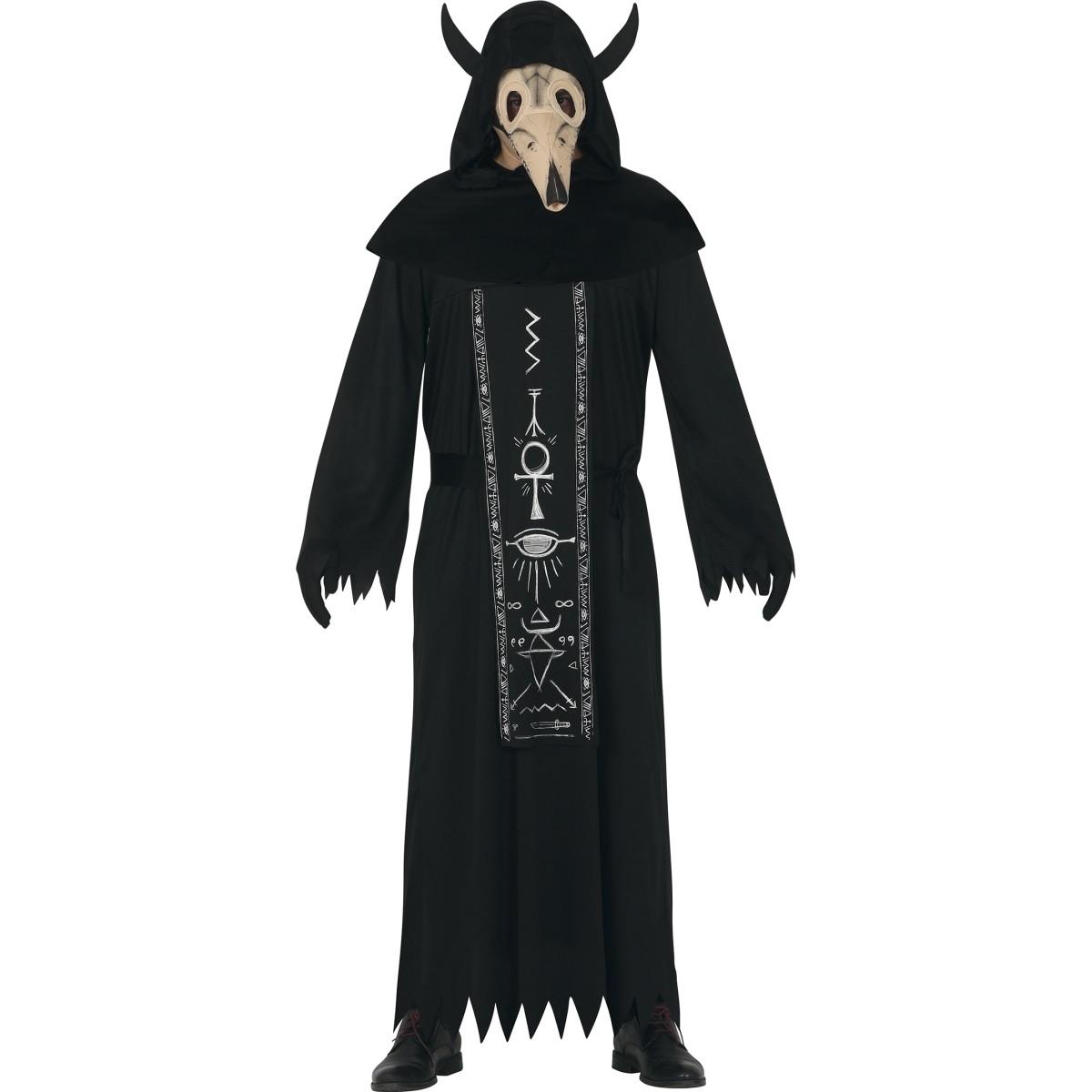 Costume tunica satanica maschera