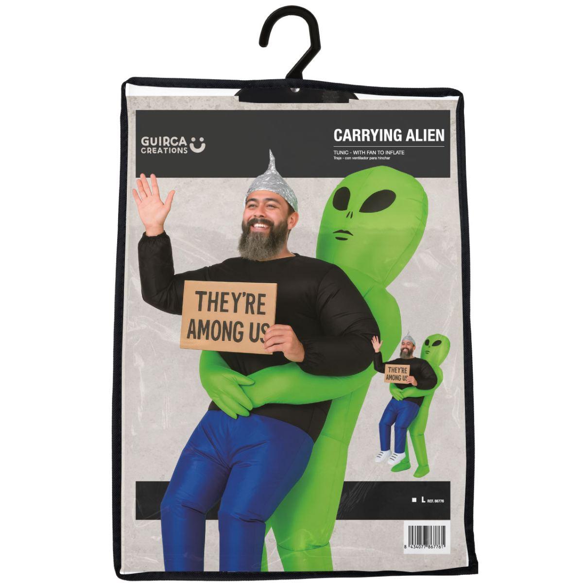 Costume alieno gonfiabile