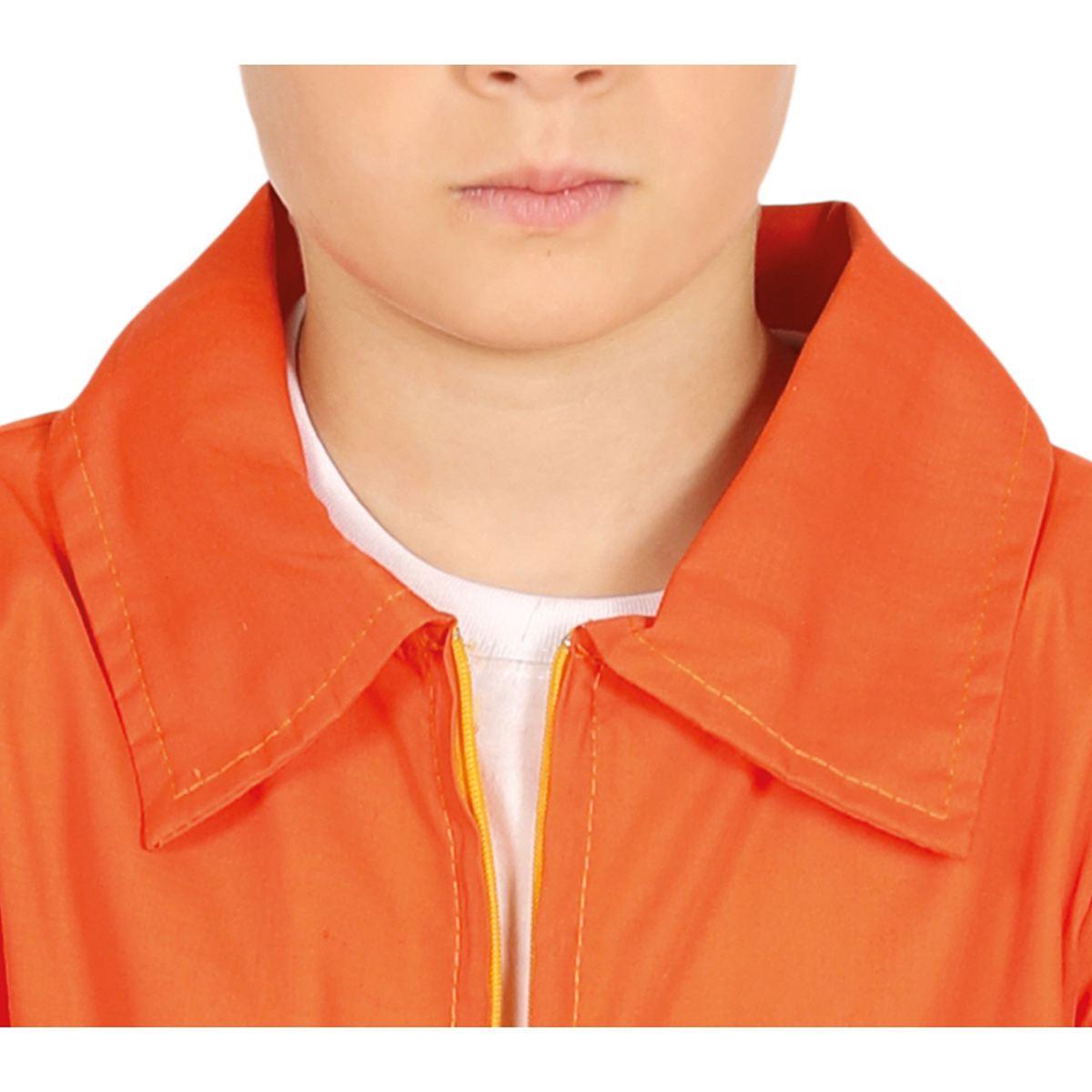 Costume carcerato tuta arancione