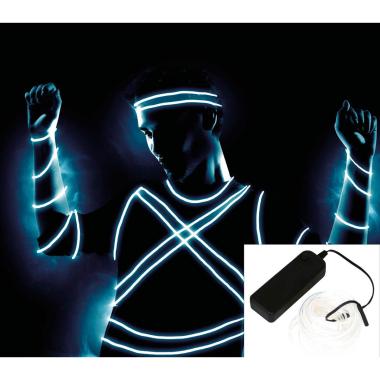 Filo luci bianco led mt