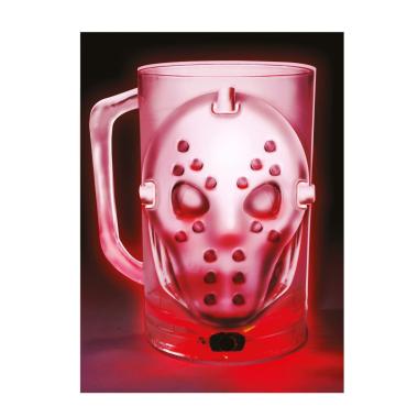 Bicchiere halloween pvc assassino jason luci