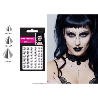 Piercing adesivi viso Set 42 pz