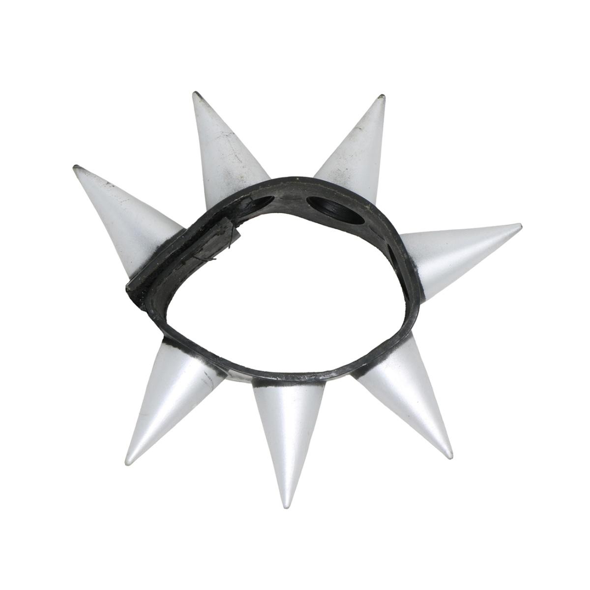 Bracciale punk rock vinile borchie pvc