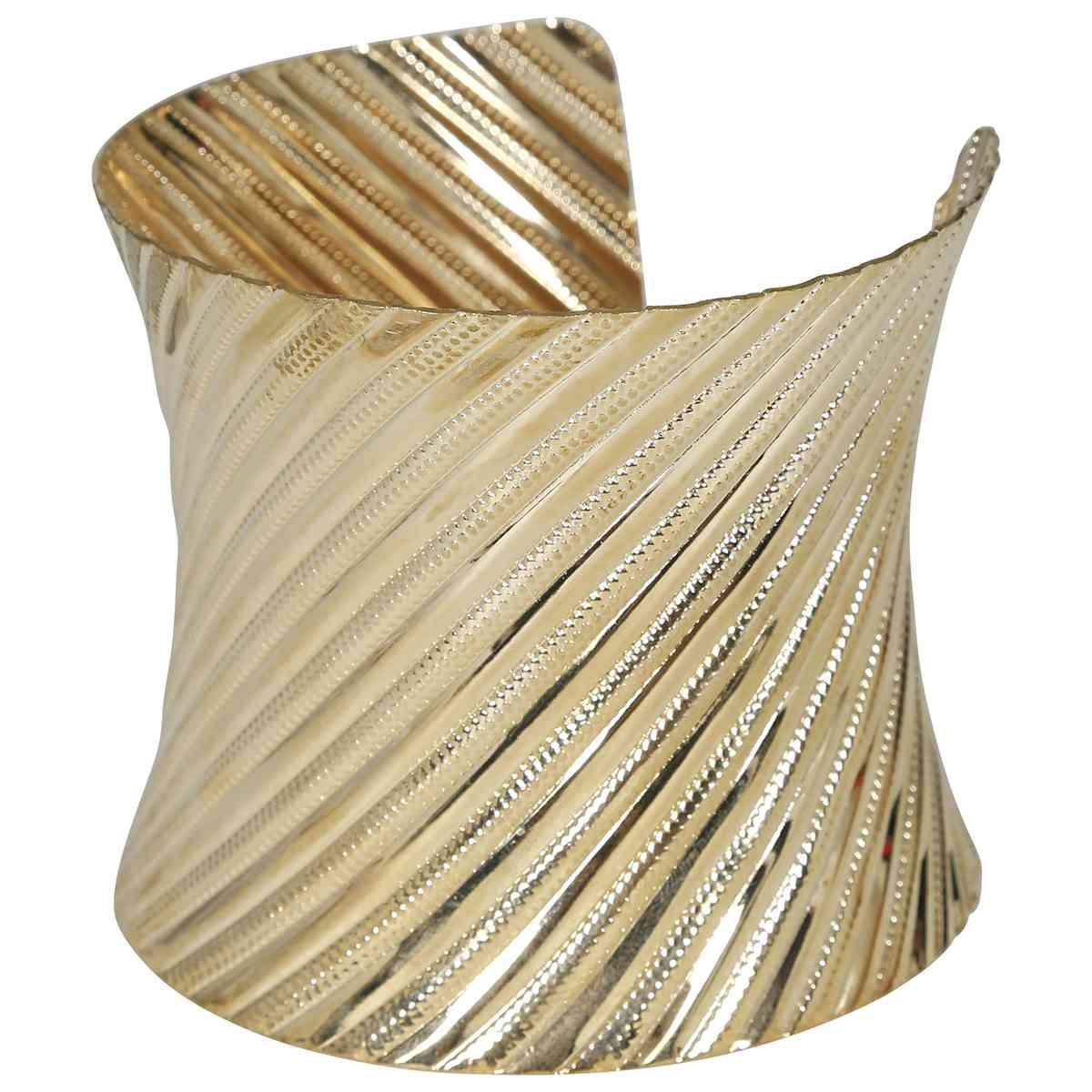 Bracciale romano greco metallo oro