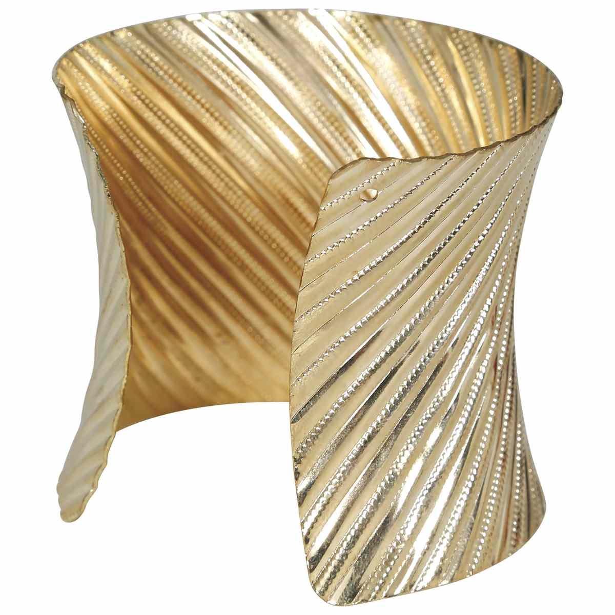 Bracciale romano greco metallo oro