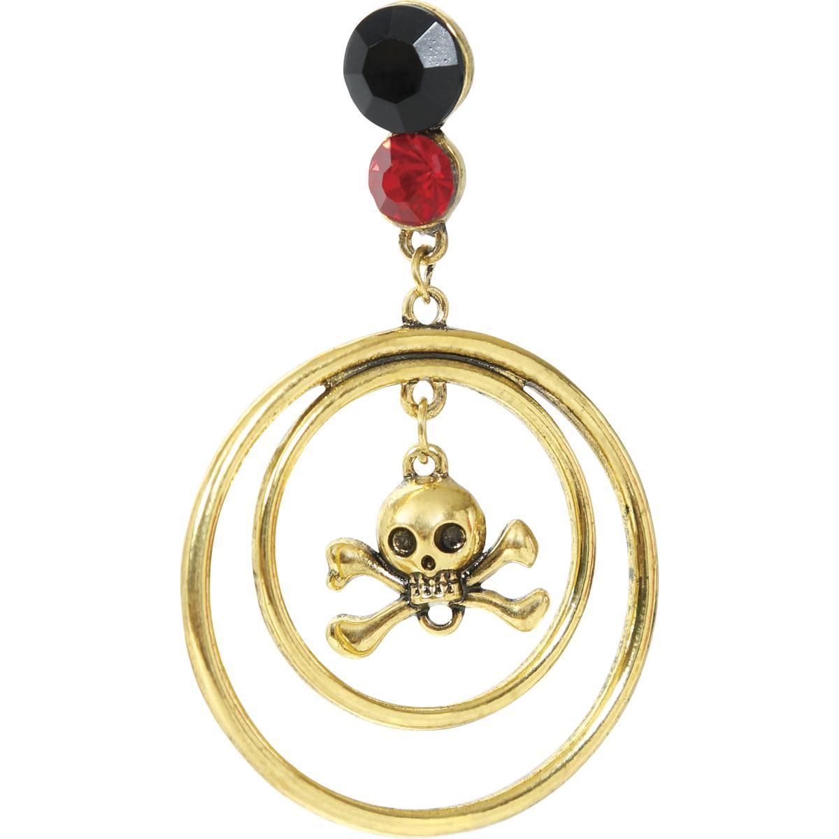 Collana pirata metallo orecchini