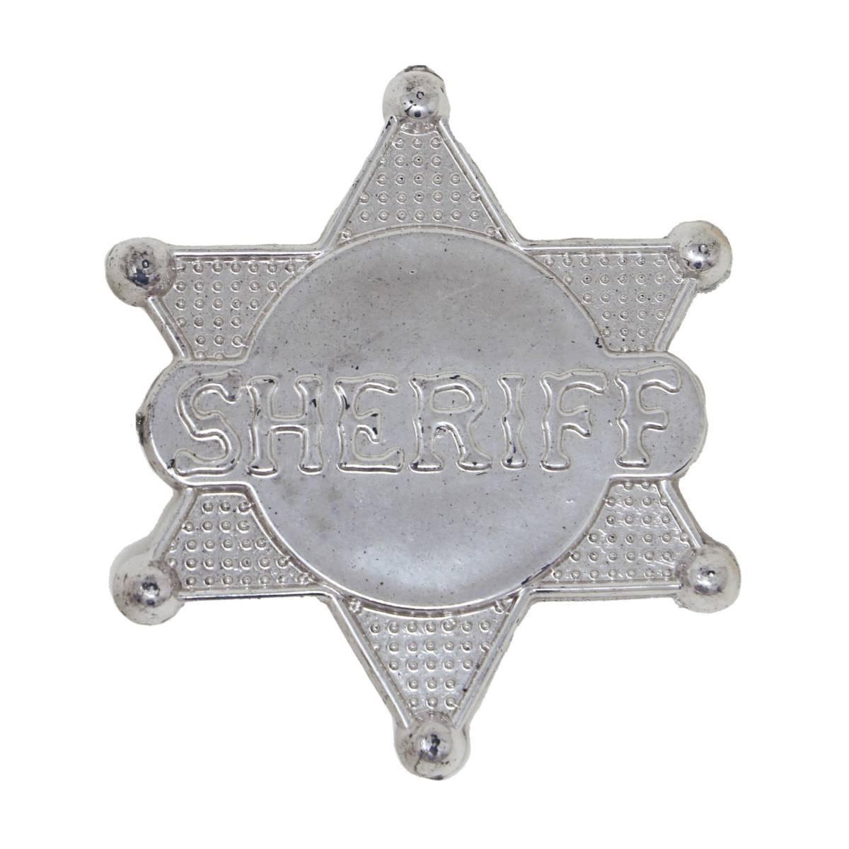 Distintivi sceriffo pvc