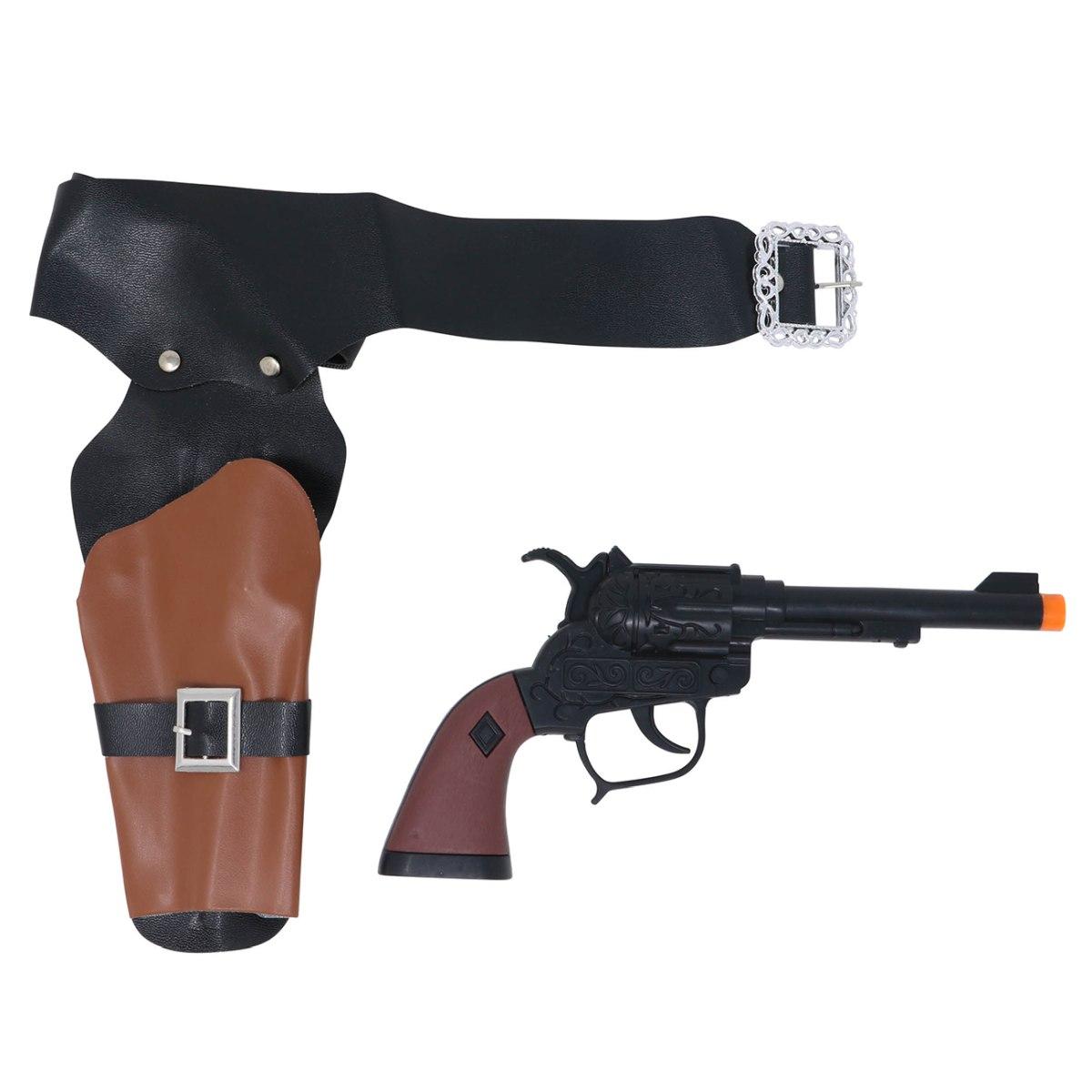 Cinturone cowboy fondina 1 posto similpelle baby