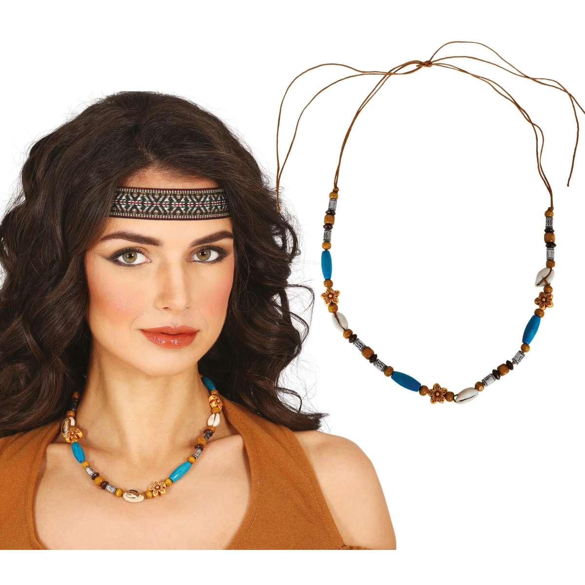 Collana indiana perline