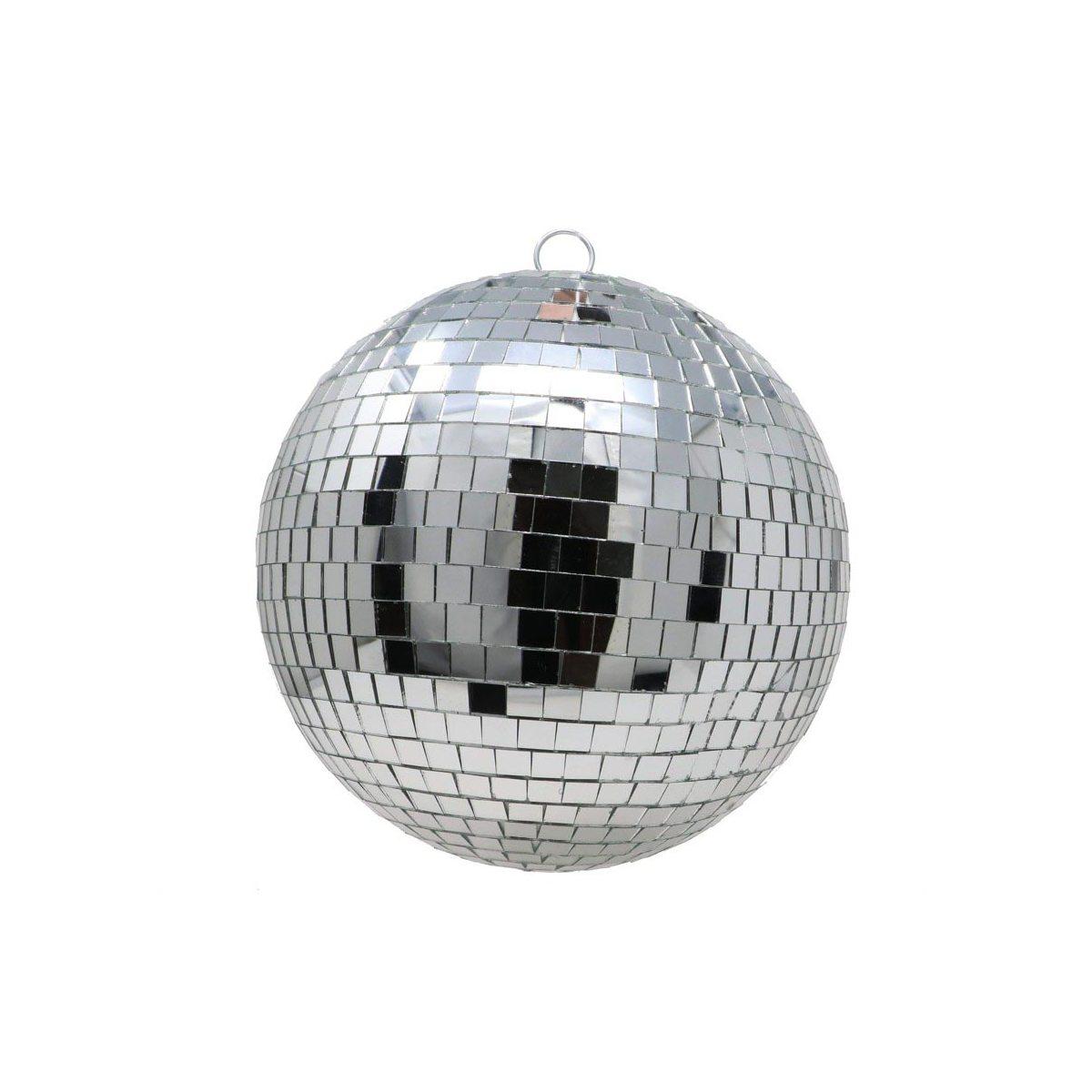Sfera discoteca specchi argento