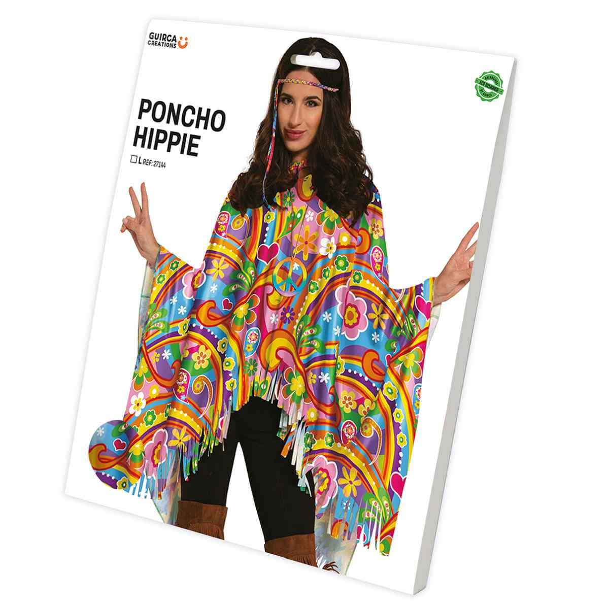 Poncho hippie