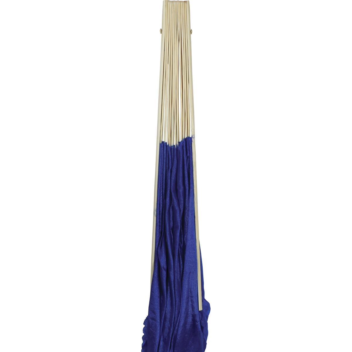 Ventaglio tessuto bianco blu