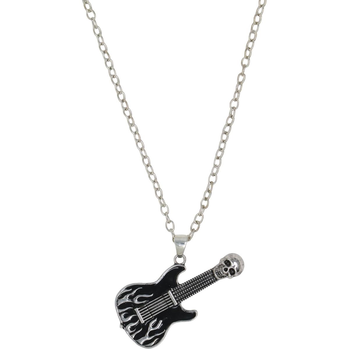 Collana metallo chitarra elettrica
