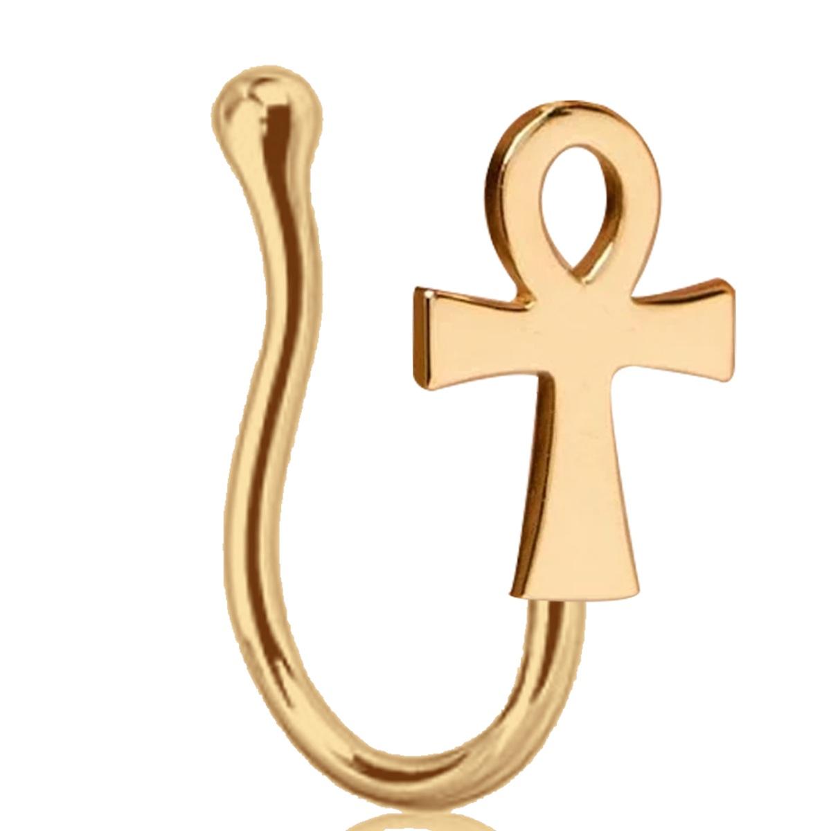 Piercing naso oro occhio horus metallo