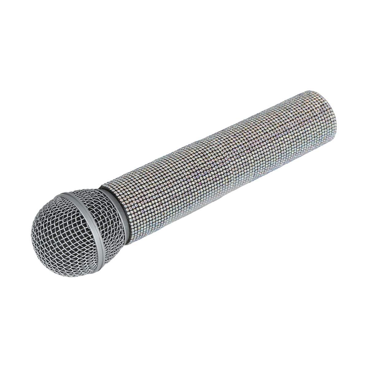 Microfono pvc brillantinato
