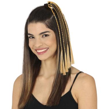 Extension capelli trecce arancioni Set 3 pz