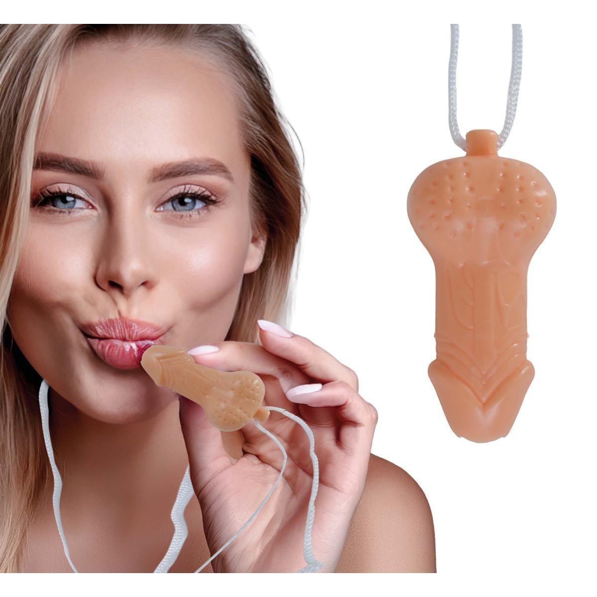 Fischietto pene pvc