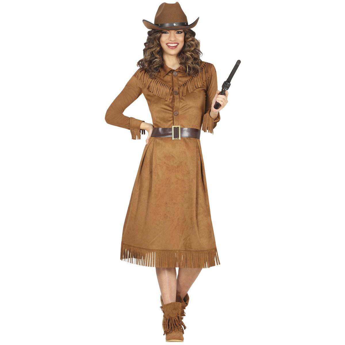 Costume cowgirl frange
