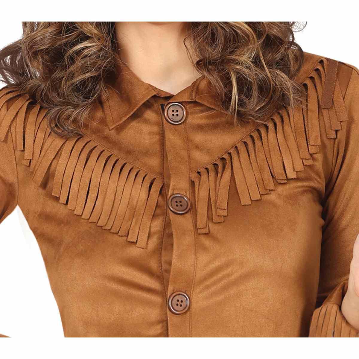 Costume cowgirl frange