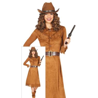 Costume cowgirl frange