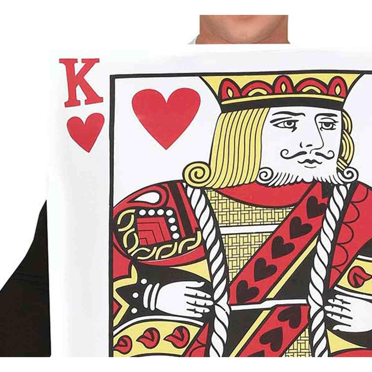 Costume carta re di cuori