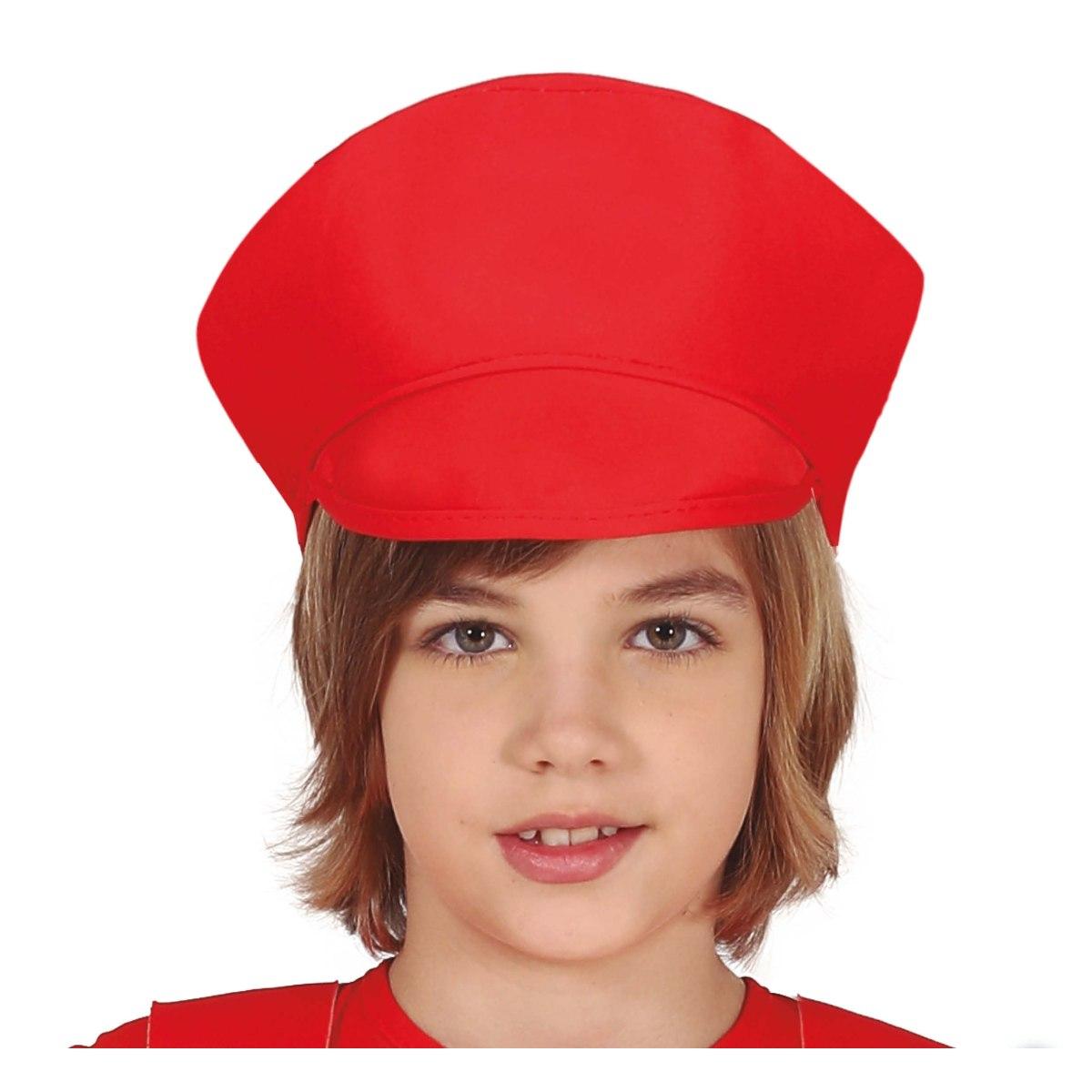 Costume tuta idraulico blu rossa mario salopette