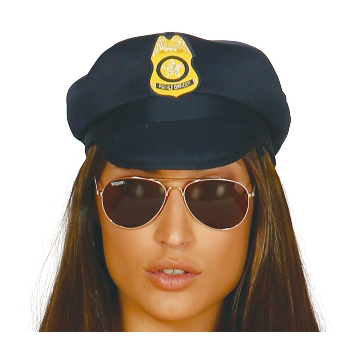 Costume poliziotta blu donna