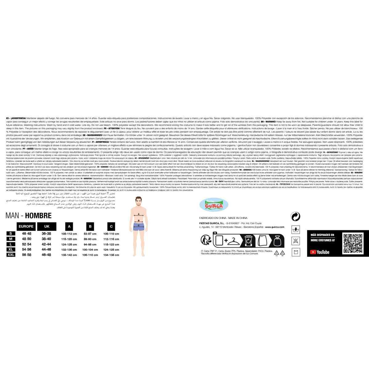 Costume hippie