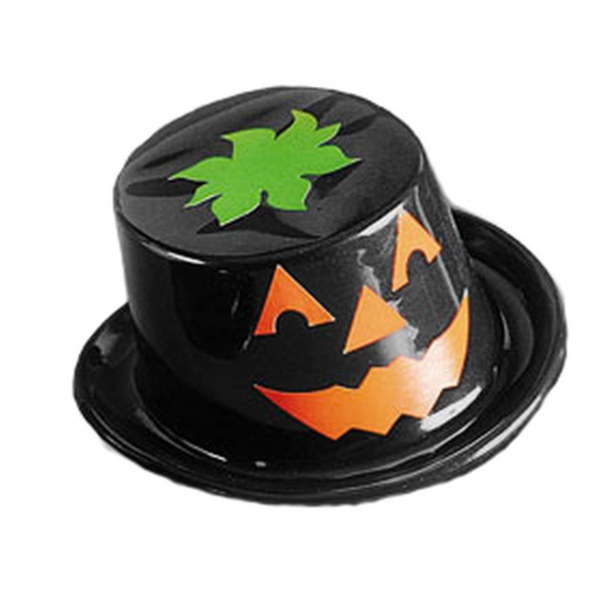 Cappello cilindro halloween nero