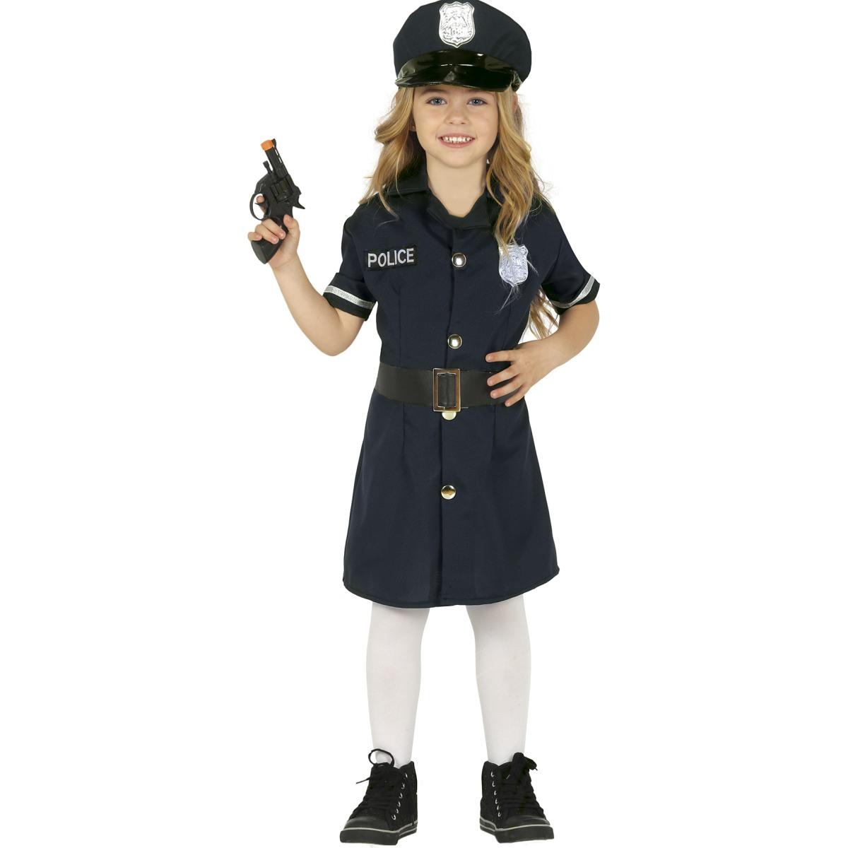 Costume poliziotta nera