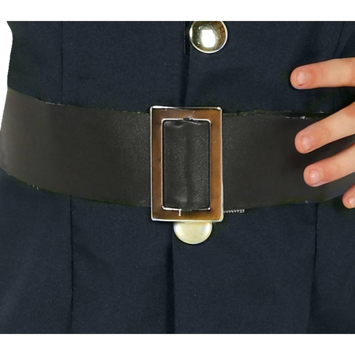 Costume poliziotta nera