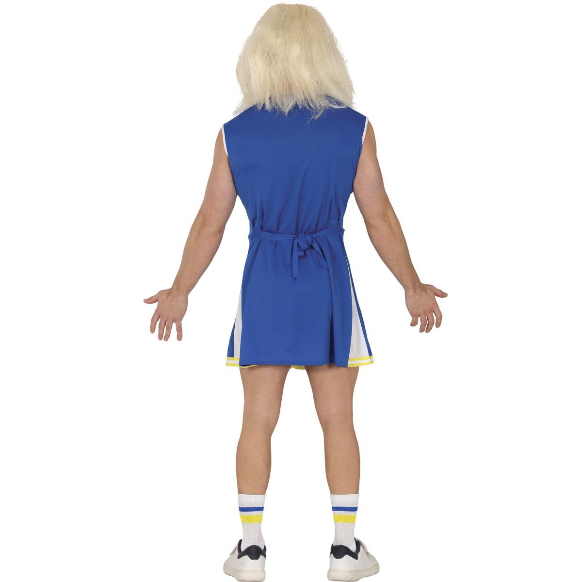Costume cheerleader blu