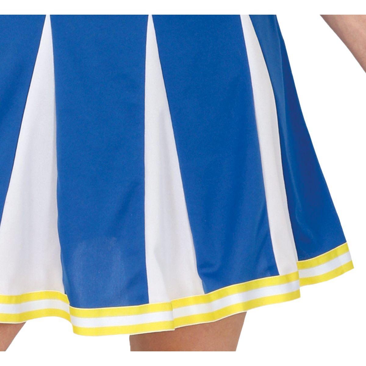 Costume cheerleader blu
