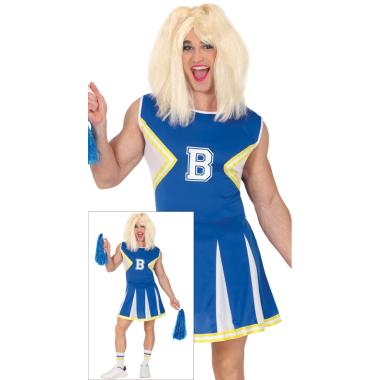Costume cheerleader blu