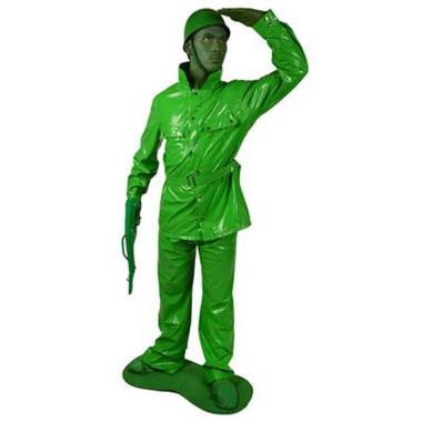 Costume soldatino verde