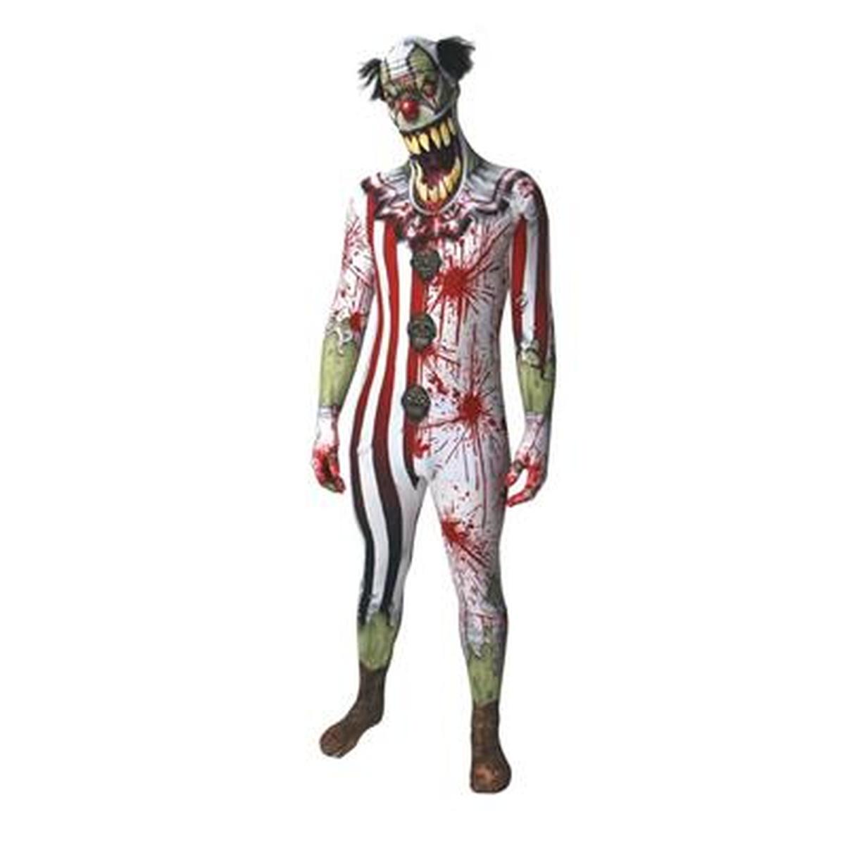 Costume tuta clown morphsuit