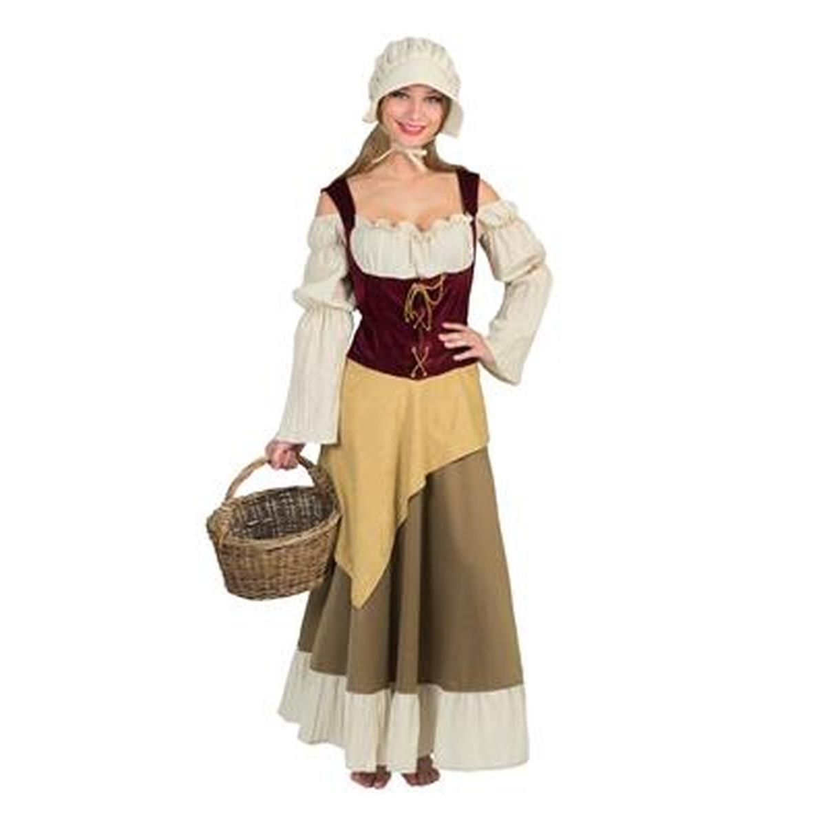 Costume contadina medievale