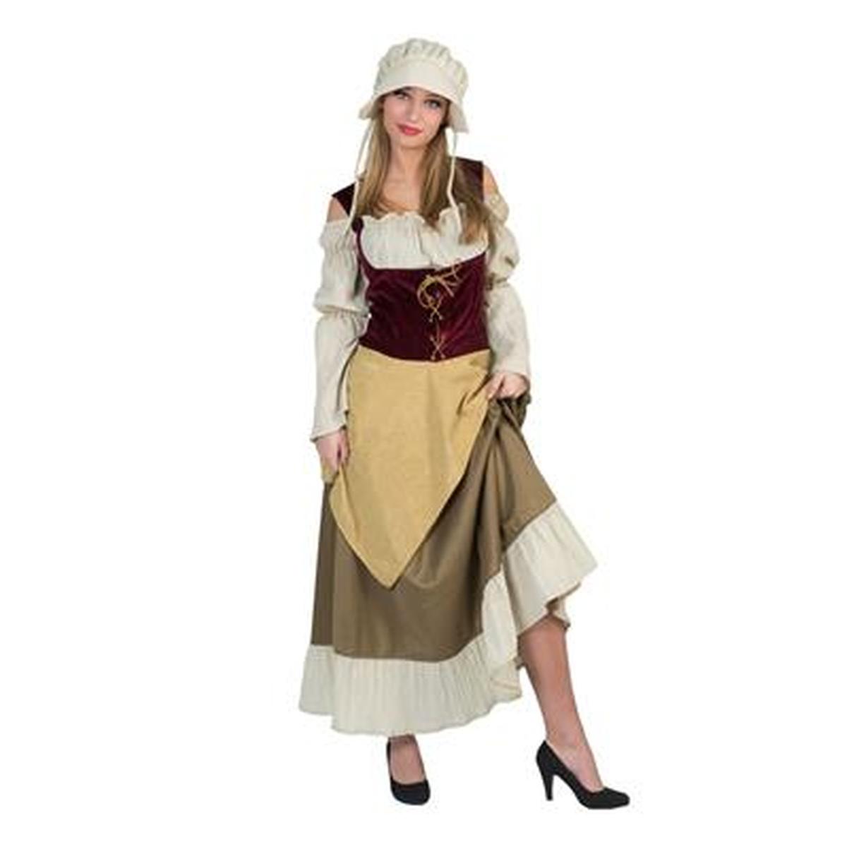 Costume contadina medievale