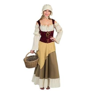 Costume contadina medievale