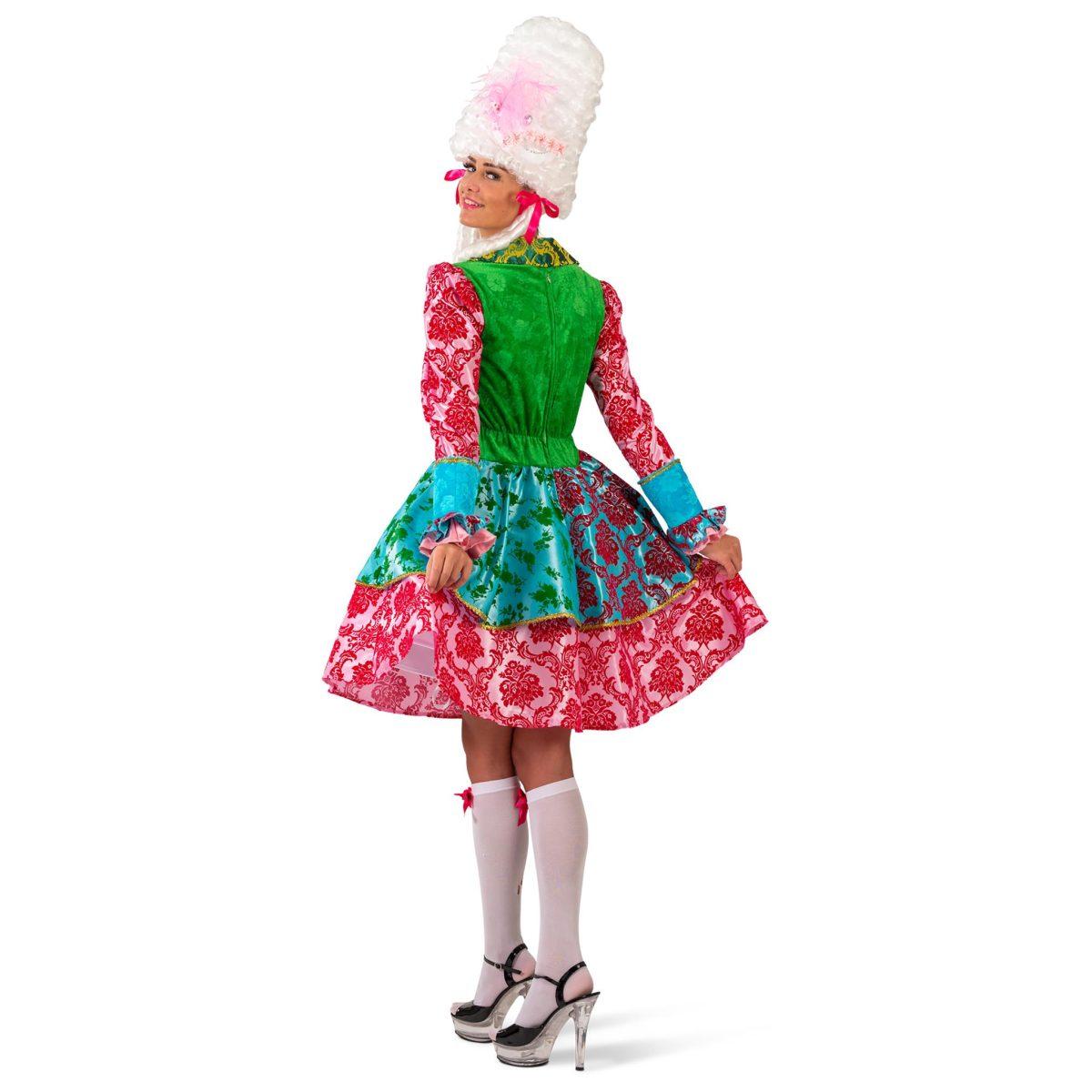 Costume nobile veneziana colorata