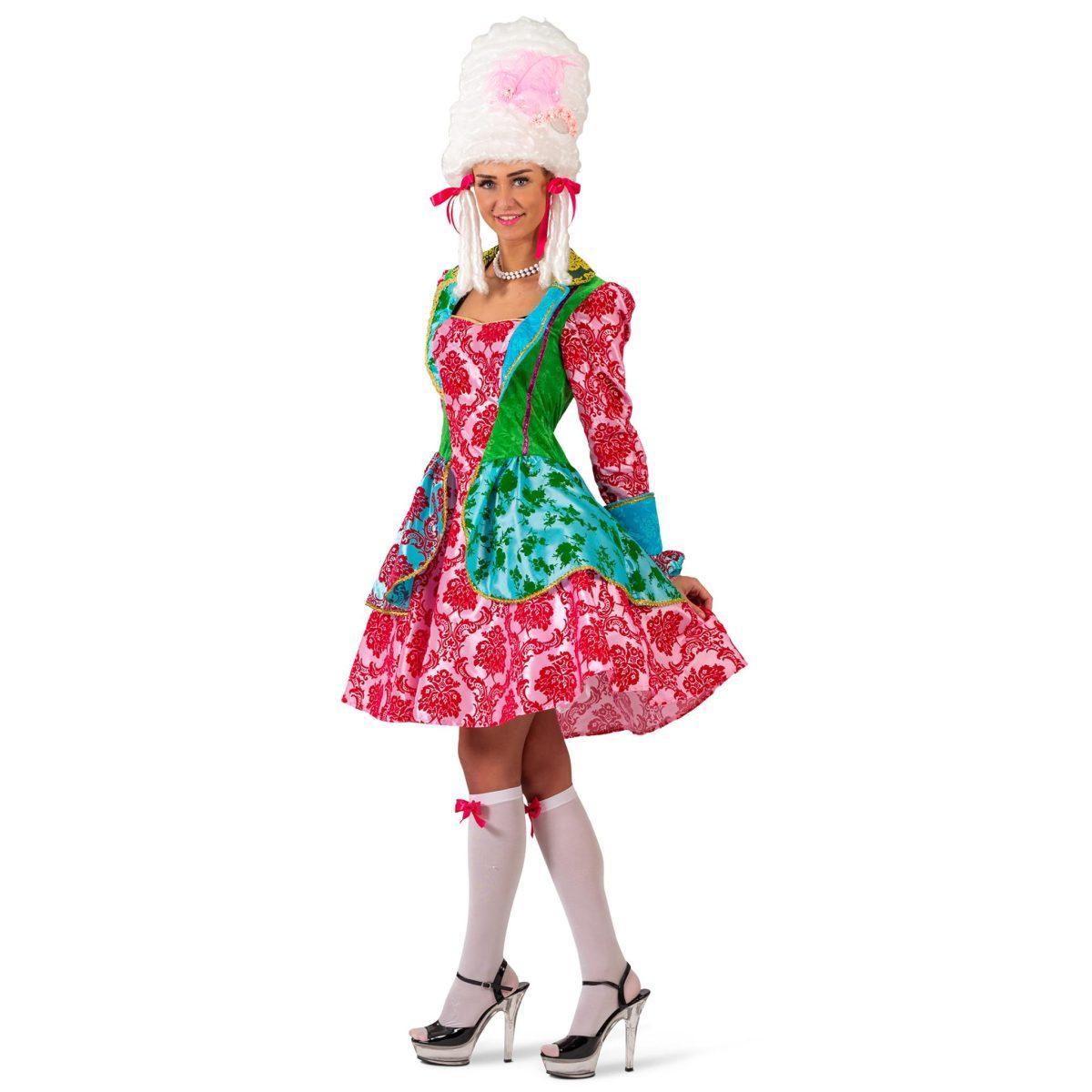 Costume nobile veneziana colorata