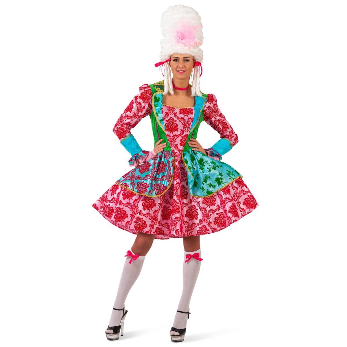 Costume nobile veneziana colorata