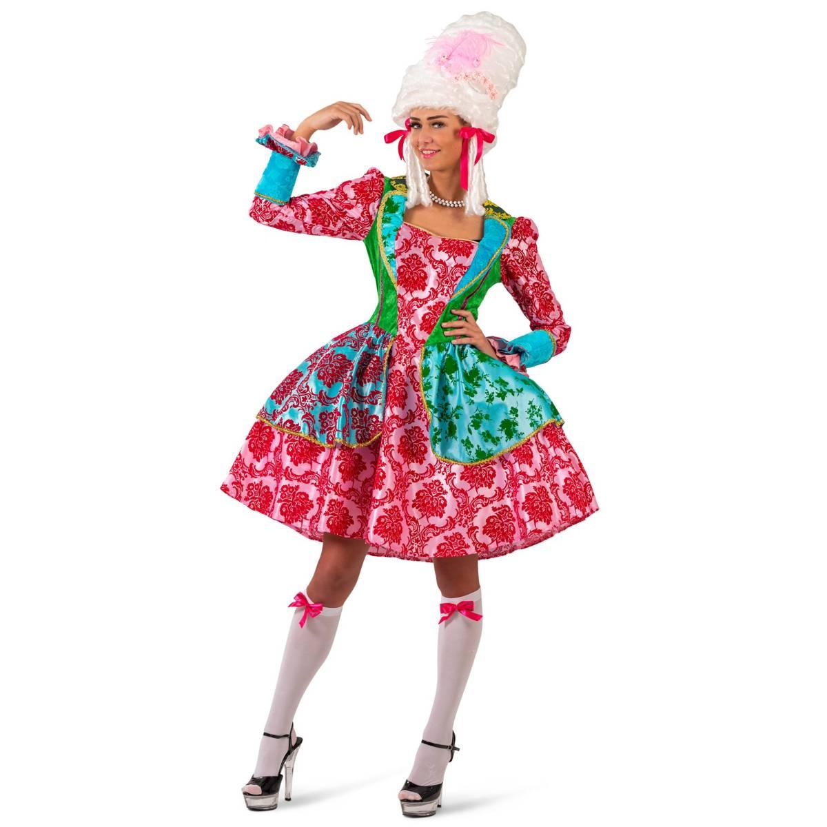 Costume nobile veneziana colorata