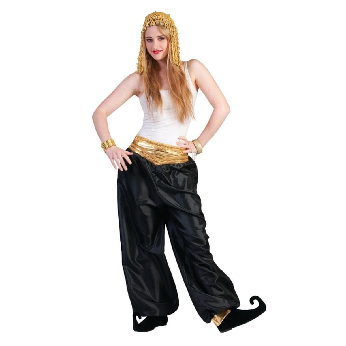 Pantalone odalisca danza del ventre nero
