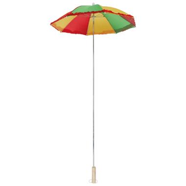 Ombrellino clown rosso giallo