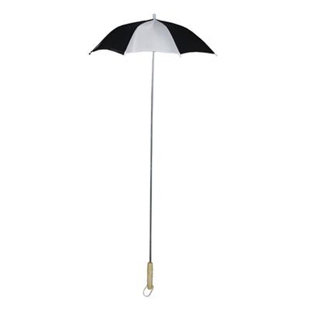 Ombrellino clown bianco nero