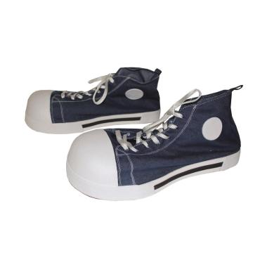 Copri scarpe ginnastica blu maxi