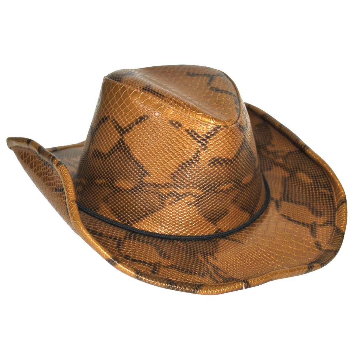 Cappello cowboy effetto pelle Incluso: cappello.