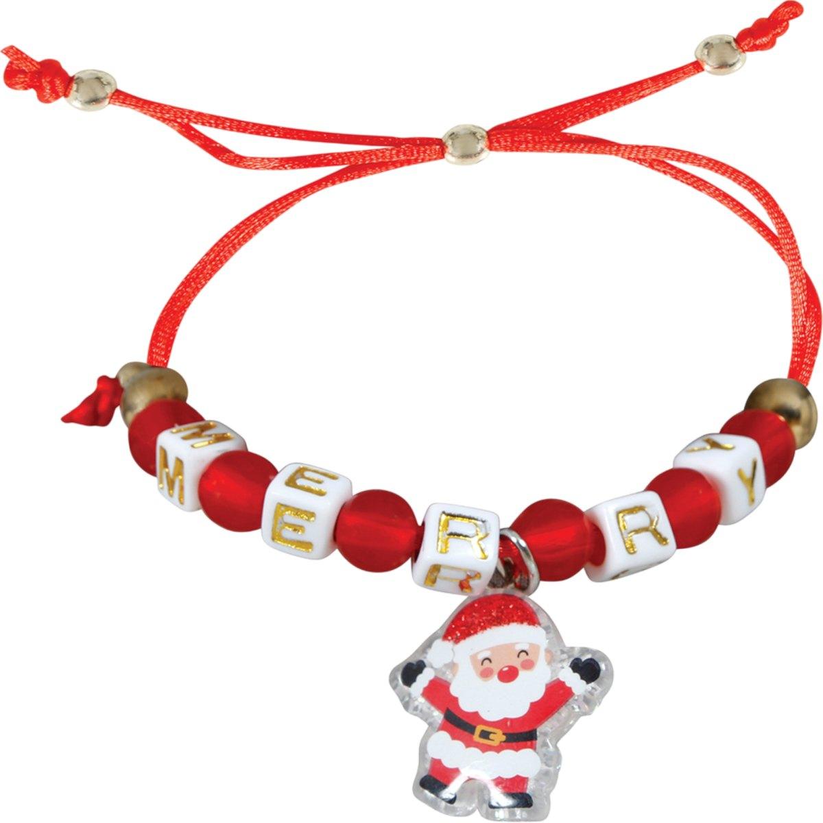 Bracciale babbo natale pvc
